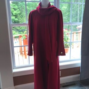 Wool/ cashmere coat size 10